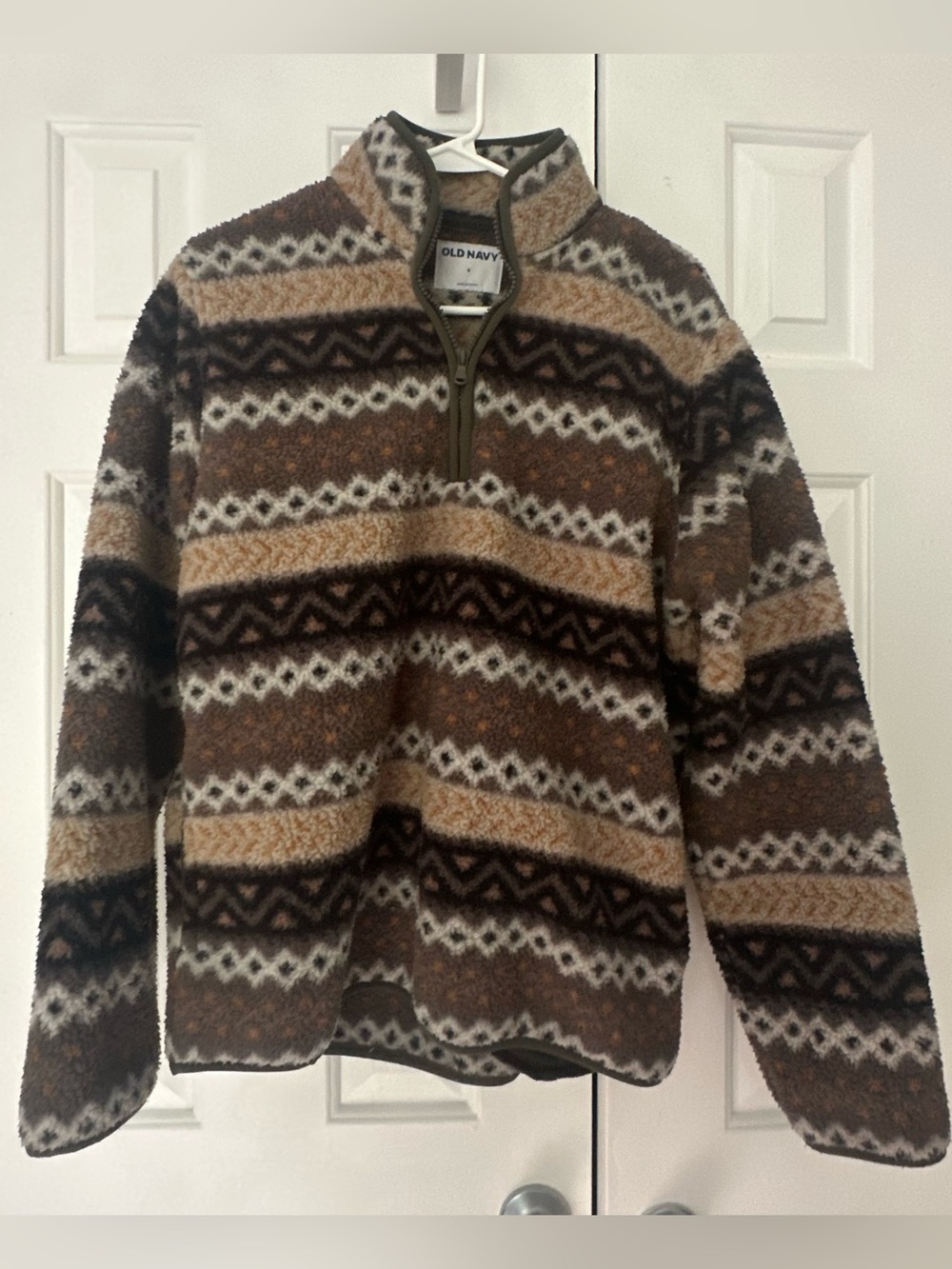 Old navy Sherpa quarter zip